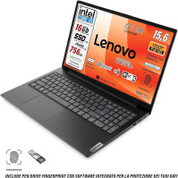 Lenovo, Intel i5 13th Gen, 8 jader, 16 GB RAM, 15,6"" Full HD displej, 256GB PCI SSD + 500GB HDD, Win 11 Pro, Libre Offi