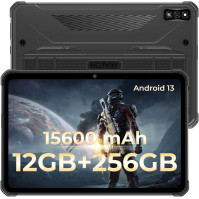 HOTWAV R7 Outdoor Tablet, 10.1 palce HD+, 12 GB (6GB + 6GB) RAM + 256 GB ROM (rozšiřitelné až na 2TB), baterie 15600mAh,