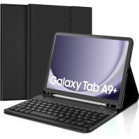 JADEMALL pouzdro s klávesnicí pro Samsung Tab A9+ 11" - Klávesnice Samsung Tab A9 Plus 2023 SM-X210/X216/X218, italské rozložení