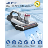 Jimmy BD7 Pro bezdrátový vysavač na roztoče, s UV-C světlem a ultrazvukovou sterilizací odstraňuje 99,9 % bakterií, alergenů, pr