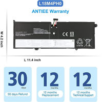 ANTIEE L18M4PH0 L18C4PH0 baterie do notebooku kompatibilní s Lenovo Yoga C940-14IIL 81Q9 2-v-1-14 touch-screen notebook série 5B