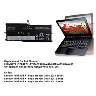 AKKEE Baterie L17M4P71 01AV474 pro notebooky Lenovo ThinkPad X1 Yoga 3rd Gen 2018 Series L17C4P71 01AV475 SB10K97624 SB10K97623