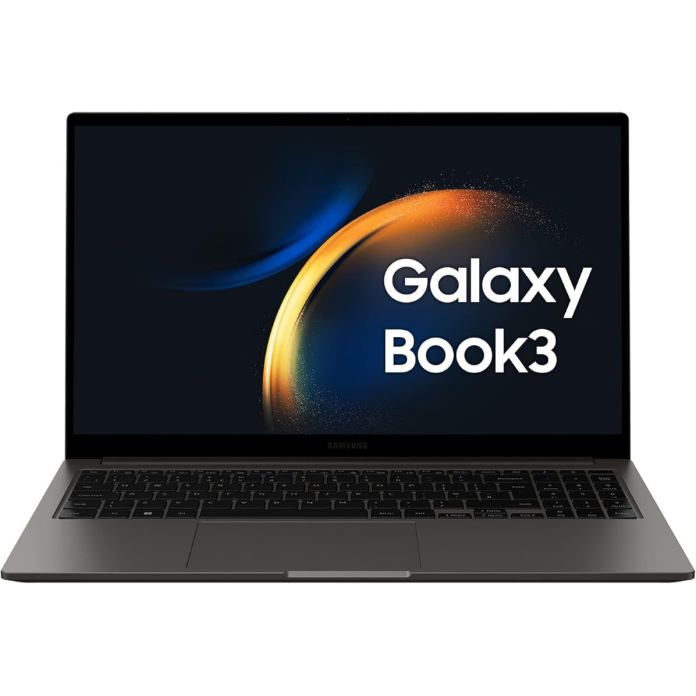 Notebook Samsung Galaxy Book3, 15,6" FHD, Intel Core i5-1335U 13. generace, 8GB RAM, 512GB SSD, Windows 11 Home, Grafit