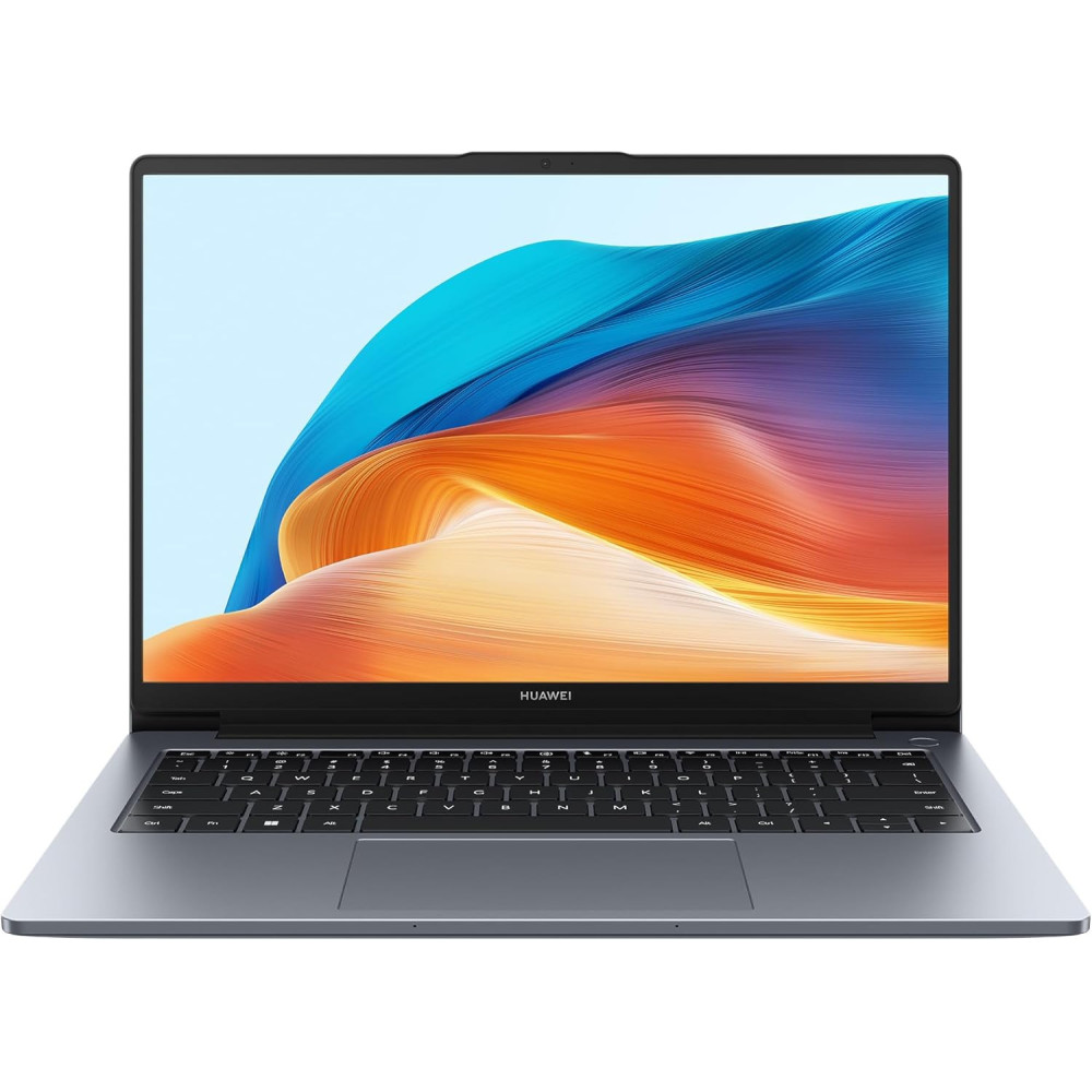 HUAWEI MateBook D 14 Laptop, 16GB+512GB, 12. generace procesoru Intel® Core™, čtečka otisků prstů, Eye Comfort FullView displej,