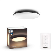 Philips Hue Cher White Ambiance Smart LED zapuštěné stropní svítidlo s Bluetooth, Black-Home, Interiér, Obývací pokoj