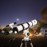 Gskyer Teleskop, 90/600 s astronomickým refraktorem pro začátečníky děti dospělé, D-906