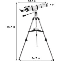 Gskyer Teleskop, 90/600 s astronomickým refraktorem pro začátečníky děti dospělé, D-906