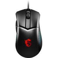 MSI CLUTCH GM51 LEHKÁ BEZDRÁTOVÁ herní myš - RGB, až 26000 DPI, nízká latence, 83 g, výdrž baterie 150 hodin, Swiftspeed