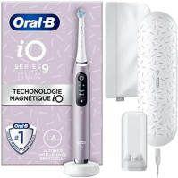 Oral-B iO 9 speciální edice elektrický zubní kartáček Pink Quartz Smart Bluetooth, dobíjecí