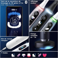 Oral-B iO 9 speciální edice elektrický zubní kartáček Pink Quartz Smart Bluetooth, dobíjecí