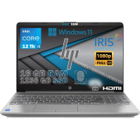 HP 250 G9, přenosný počítač NOTEBOOK, STŘÍBRNÝ, i5-1235U, RAM 16 GB DDR4, SSD M2 1256 GB, Displej 15,6" FHD, Win 11 Pro, PODSVÍC