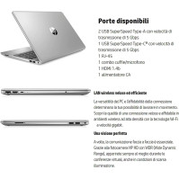 HP 250 G9, přenosný počítač NOTEBOOK, STŘÍBRNÝ, i5-1235U, RAM 16 GB DDR4, SSD M2 1256 GB, Displej 15,6" FHD, Win 11 Pro, PODSVÍC