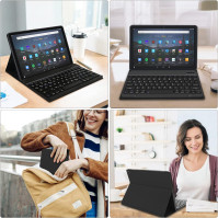 Klávesnice pro iPad 10. generace 2022 10,9" – italské pouzdro s QWERTY klávesnicí pro iPad 10. generace, magnetické odnímatelné