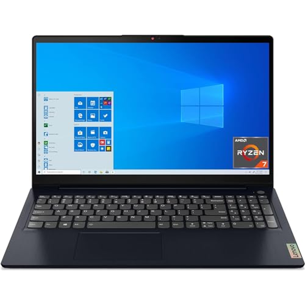 Lenovo IdeaPad 3 Notebook - Displej 15,6" FullHD 1,65 kg (Procesor AMD Ryzen 7 5700U, 512 GB SSD, RAM 8 GB, Windows 10) - Čtečka