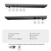 Lenovo, Notebook PC s procesorem Intel i5 13th Gen 1335U, 10 jader, 24 GB RAM, Full HD 15,6"" displej, SSD NVMe 256GB +