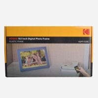 KODAK 10.1palcový digitální rámeček pro fotografie s HD IPS obrazovkou, dálkovým ovládáním, USB a SD karty, kalendářem