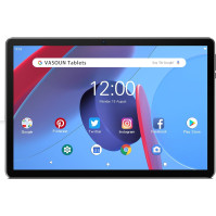 VASOUN M30 10palcový tablet s Androidem 11, 3 GB RAM, 64 GB úložiště, čtyřjádrový procesor 1.6 GHz, rozšiřitelný na 512 GB