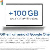 Lenovo IdeaPad 3 Chromebook notebook, display FHD o velikosti 15,6 palce - (Intel Celeron N4500, integrovaná grafická karta, RAM