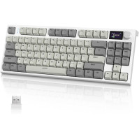 VGN GAMEPOWER RK86 Bezdrátová mechanická klávesnice Apex Pro TKL 75%, 2.4G/Bluetooth/USB-C Kabelová herní klávesnice M75