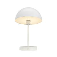 Dyberg Larsen Stockholm Table Lamp 2.0 White | Dobíjecí stolní lampa | Noční lampička s výdrží baterie 6 hodin