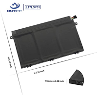 ANTIEE 01AV445 L17L3P51 Baterie kompatibilní s notebookem Lenovo ThinkPad E480 E490 E485 E495 E580 E585 E590 E595 E14 E15 Series