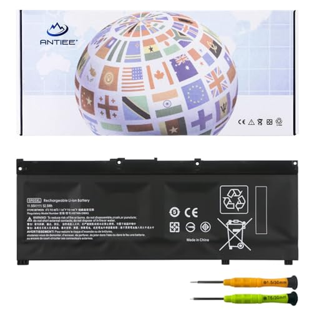 ANTIEE SR03XL Baterie pro laptop HP Pavilion 15-CX 15-CX0056WM 15-CX0058WM Envy X360 15-CN 15-CP 17-BW 15-CN0013NR 15-CP0053CL L