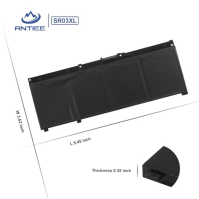 ANTIEE SR03XL Baterie pro laptop HP Pavilion 15-CX 15-CX0056WM 15-CX0058WM Envy X360 15-CN 15-CP 17-BW 15-CN0013NR 15-CP0053CL L