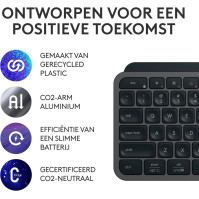 Logitech MX Keys S - Grafit, anglické QWERTY rozložení