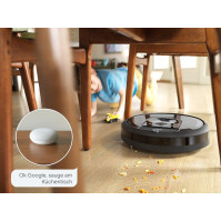 iRobot Roomba i7 (I7156) Aplikace-řízený vysavač (robotický vysavač), 2 pryžové kartáče, inteligentní mapování