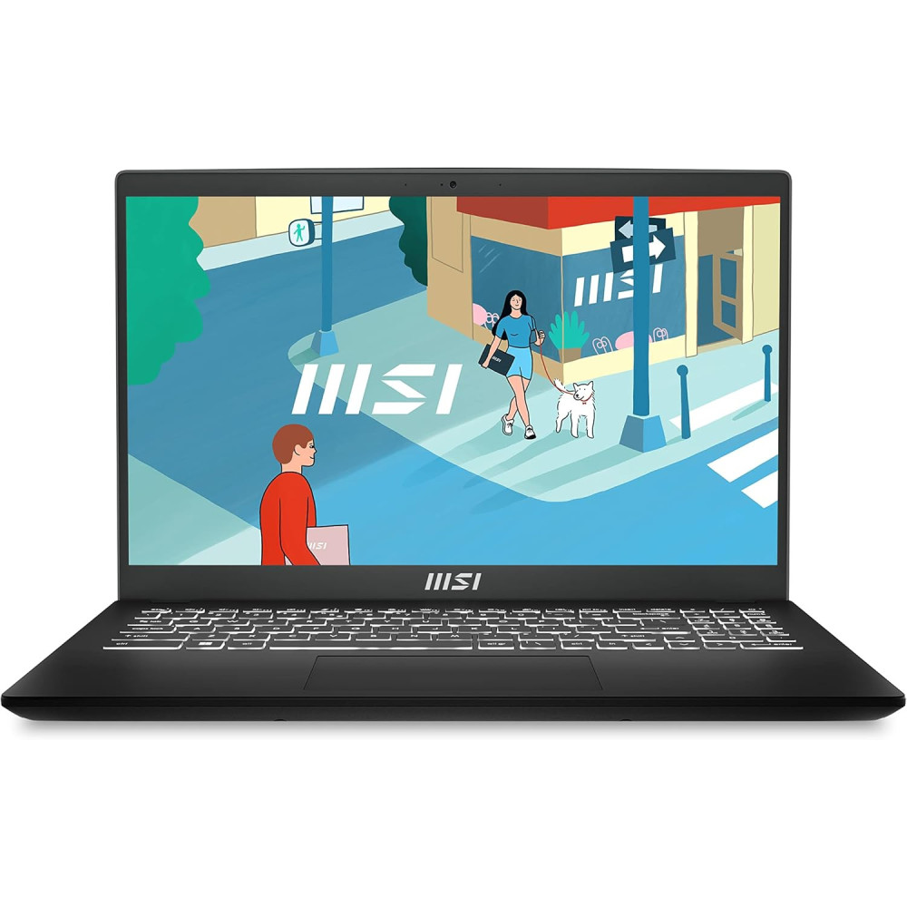 MSI Modern 15 B13M-448IT, Notebook 15,6" FHD 60Hz, Intel i5-1335U, Intel Iris Xe, RAM 8GB DDR4 3200MHz, 512GB SSDPCIe 3, WiFi 6,