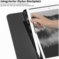 ZOYU Case s klávesnicí pro iPad 9. generace 2021/iPad 8. generace 2020/iPad 7. generace 2019 - Pouzdro s klávesnicí BT