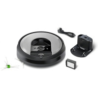 iRobot Roomba i7 (I7156) Aplikace-řízený vysavač (robotický vysavač), 2 pryžové kartáče, inteligentní mapování