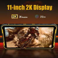 Ulefone Armor PAD 2 odolný tablet s Androidem 13, 11 palců, vodotěsný, MTK G99 16GB+256GB s možností rozšíření na 2TB