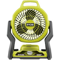 RYOBI 18 V ONE+ bezdrátový ventilátor RF18-1C20GZL (kompaktní a přenosný ventilátor pro vnitřní i venkovní použití