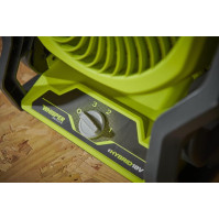 RYOBI 18 V ONE+ bezdrátový ventilátor RF18-1C20GZL (kompaktní a přenosný ventilátor pro vnitřní i venkovní použití