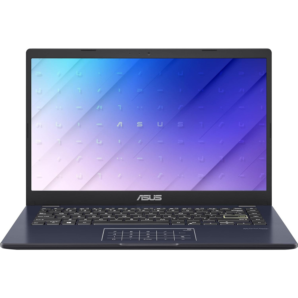 Asus E410MA-EK007WS - Notebook 14" Full HD (Celeron N4020, 4GB RAM, 64GB eMMC, UHD Graphics 600, Windows 11 S) modrý - španělská