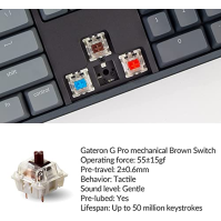 Keychron K10 Full Size DE ISO Layout RGB mechanická klávesnice vyměnitelná za běhu, multitaskingová herní klávesnice se 104 kláv