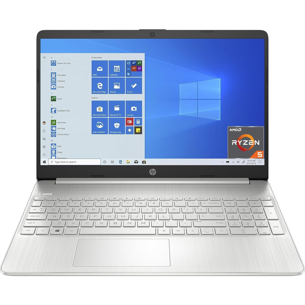 Notebook HP 15s-eq2117ns, 39,6 cm (15,6"), Full HD, AMD Ryzen 5 5500U, 8 GB RAM, 512 GB SSD, grafika AMD Radeon, Windows 11 Home