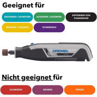 Dremel Lite 7760 Akumulátorový multifunkční nářadí 3.6V, Sada s 15 příslušenstvími, Variabilní otáčky 8.000-25.000 ot./m