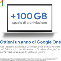 HP Chromebook 14a-na0004sl, Intel Celeron N4120, 4GB RAM LPDDR4, eMMC 64GB, Displej 14" FHD, IPS, Protiodlesk, Intel UHD 600 gra