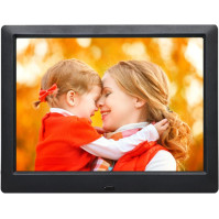 9palcový digitální obrazový rámeček s dálkovým ovládáním Foto Video Player / 4 Windows Display Electronic Picture Frame