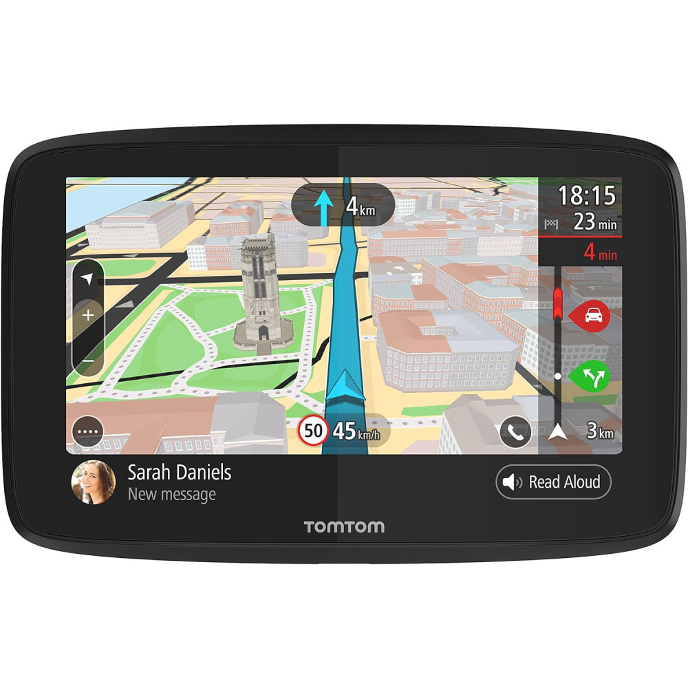 Navigační zařízení TomTom GO 620 (15,2 cm (6 palců), aktualizace přes WiFi, oznámení ze smartphonu, hands-free volání, d