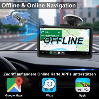 Navigační zařízení se systémem Android pro nákladní automobily 2024 - GPS navigace do auta 7" navigace pro nákladní auto