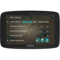 TomTom GO Professional 620-6" GPS Heavy Weights Mapování Evropy 49, Doprava přes chytrý telefon