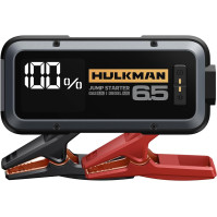 HULKMAN Alpha65 Smart Jump Starter 1200 Amp 12000mAh Startér do auta pro benzínové motory do 6,5 l a dieselové motory do 4 l s f