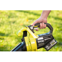 RYOBI - 18 Volt ONE+ bezdrátový vysavač se foukačem a drtičem - bezkartáčový - 201 km/h - OBV18