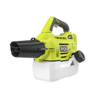 Ryobi RY18FGA-0 18V ONE+ akumulátorový rozprašovač/rozprašovač chemikálií (holý nástroj)