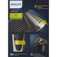 Philips Beardtrimmer 3000 Series, zastřihovač vousů s technologií Lift & Trim (model BT3206/14)