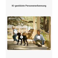 EZVIZ 4MP reflektor, venkovní sledovací kamera WLAN, reflektor s integrovaným osvětlením, AI detekce pohybu, barevné noční viděn