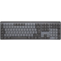 Logitech MX Mechanical Mini Wireless Illuminated Keyboard, hmatové tiché spínače, QWERTZ německé rozložení – šedá